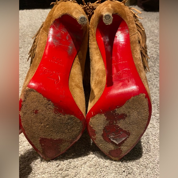 Christian Louboutin fringe boot - Picture 4 of 4